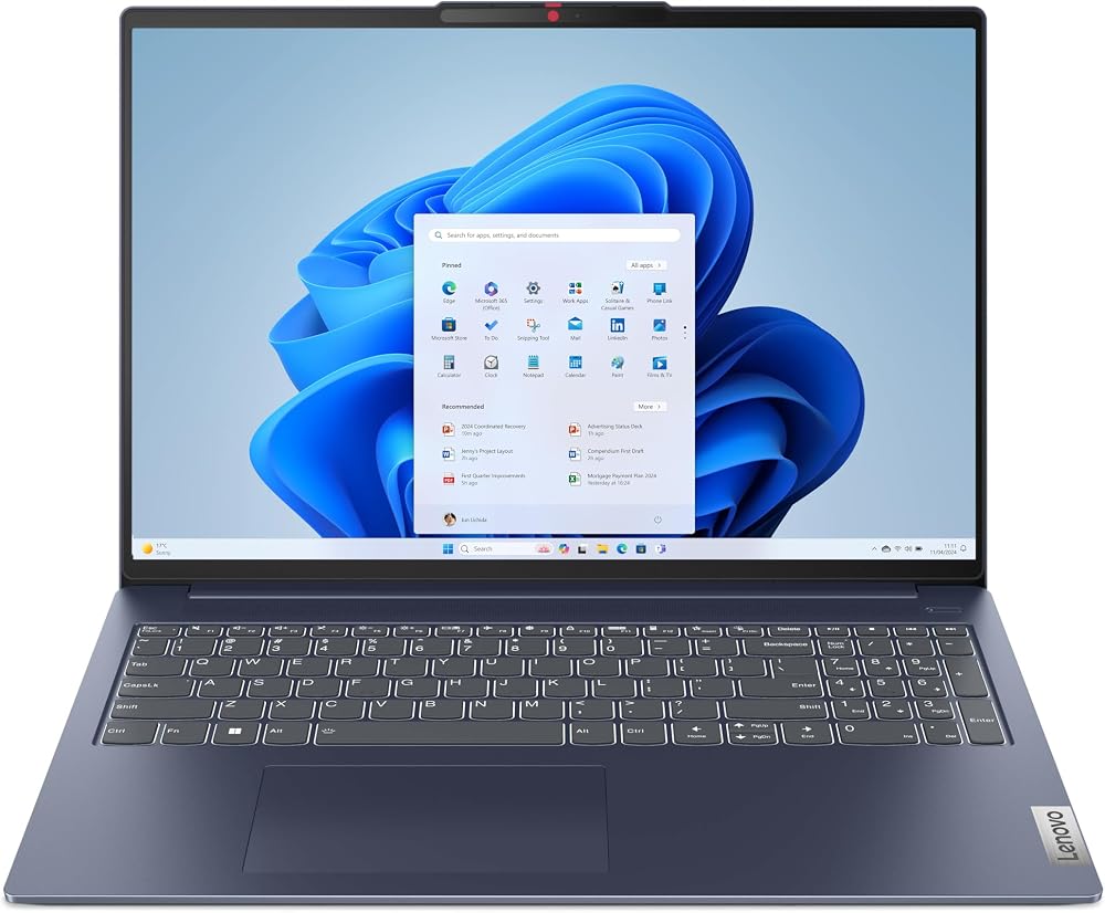 Lenovo IdeaPad Slim 5 16 inch i5-12450H 16GB RAM 1TB SSD Abyss Blue