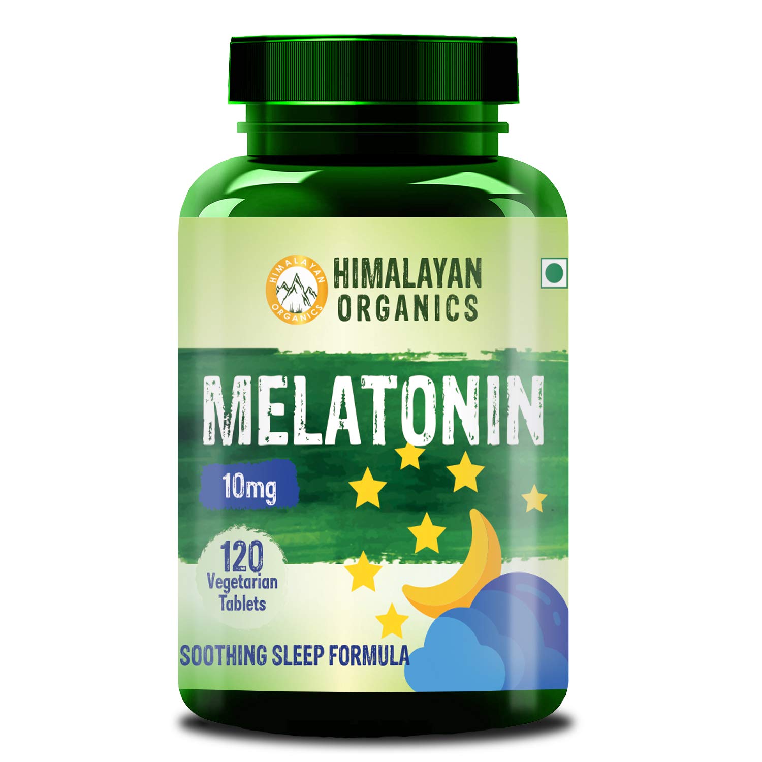 Buy Himalayan Organics Melatonin 10Mg (Healthy Sleep Cycle) 120