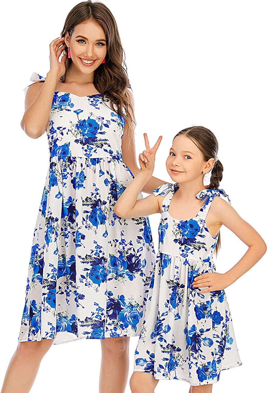 floral mommy and me dresses