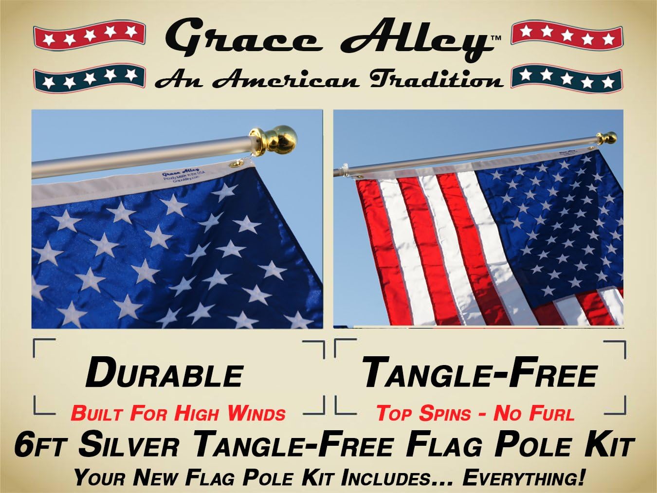 Best Set Of Six Garden Flags