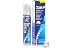 TARO Minoxidil for Men, 2.11 Oz (1 Month Supply) Clinically Proven to Regrow Hair, Topical Aerosol Foam 5%, Hair Thinning Treatment