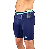 FlipBelt Men's Running Compression Shorts with Pockets - Secure Your Phone, Keys and Even Water Bottles - USA Small Business