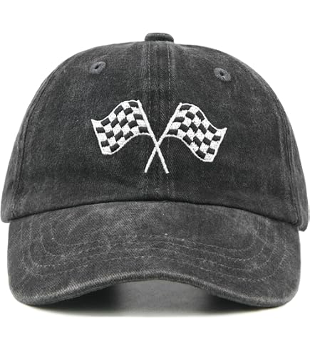 Amazon.com: Skicuff 12 Pcs Racing Car Flag Hats Bulk for  display picture 3