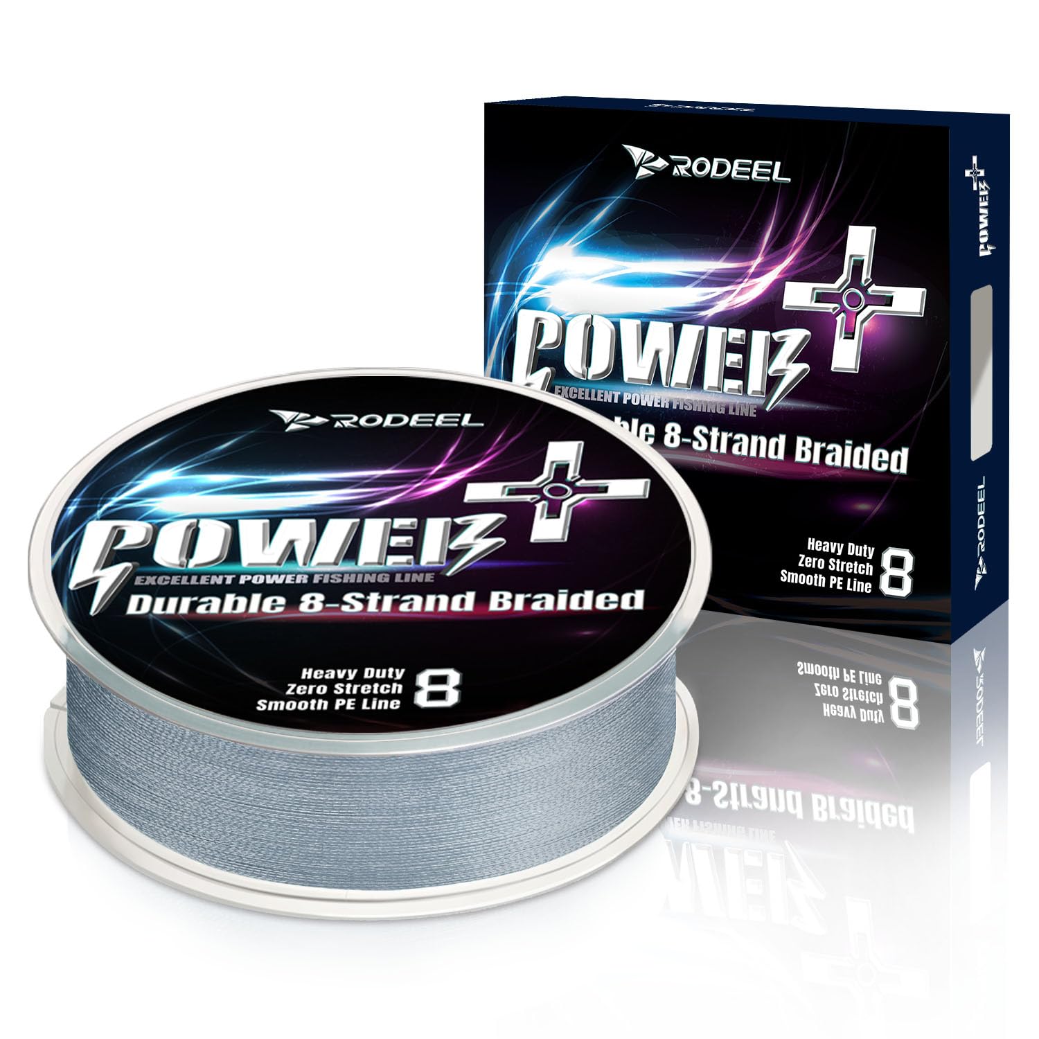 Rodeel 300M Extreme Braided Fishing Line(0.16mm-0.40mm) Ultra Strong 8 Strands PE Line(12LB-60LB) — image 1