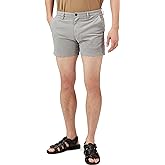 Amazon Essentials Men's Slim-Fit 5" Flat-Front Comfort Stretch Chino Shorts