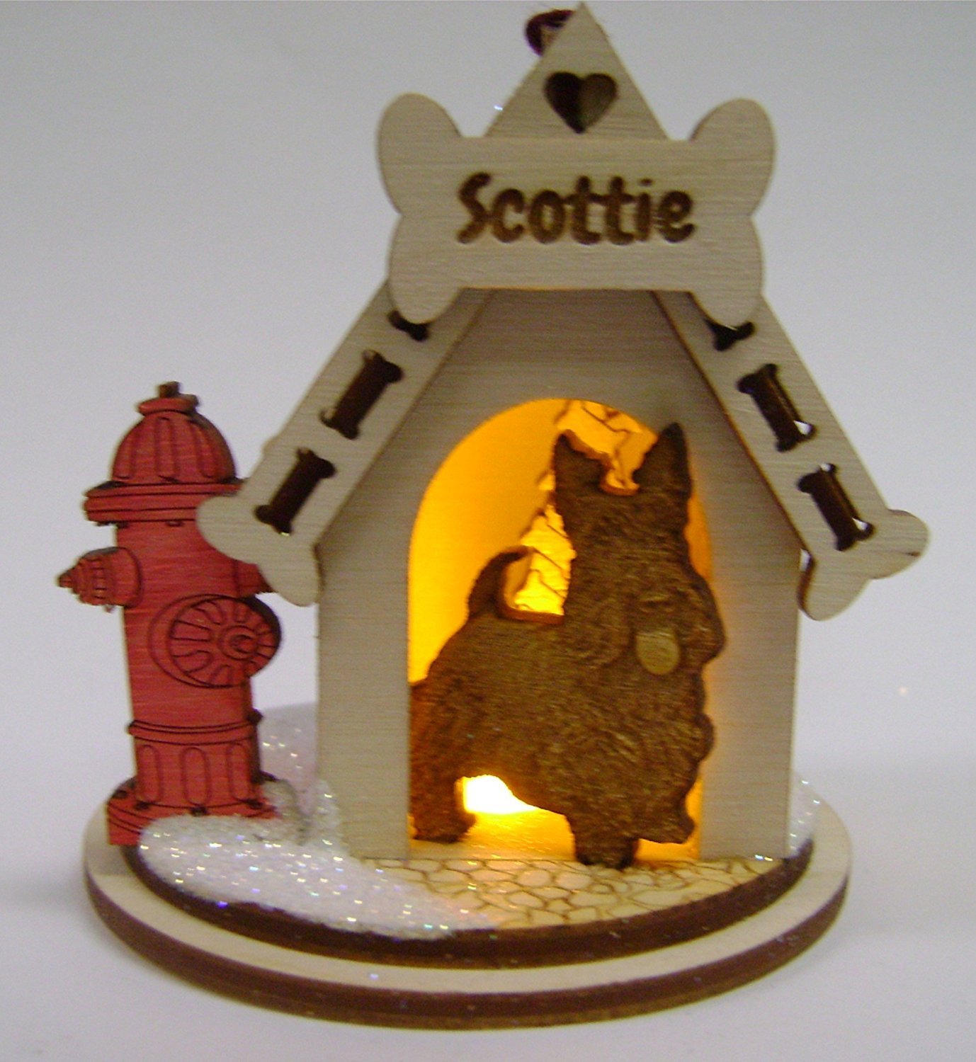 Ginger CottagesK-9 Doghouse - Scottie K9107