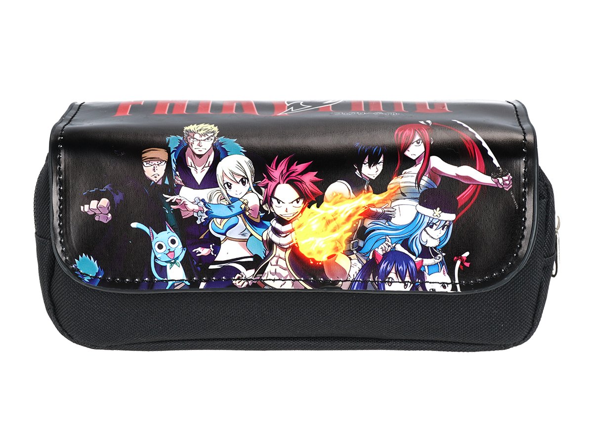 CoolChange big Fairy Tail pencil case, black