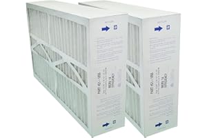 Part # G1-1056 MERV 14 Size 15 3/8 x 25 1/2" x 5 1/4" | Replacement for Carrier (Pack of 2)