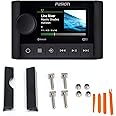 Fusion MS-SRX400 Marine Radio System with MS-SRX400FMK Front Flush Kit for Apollo MS-SRX400