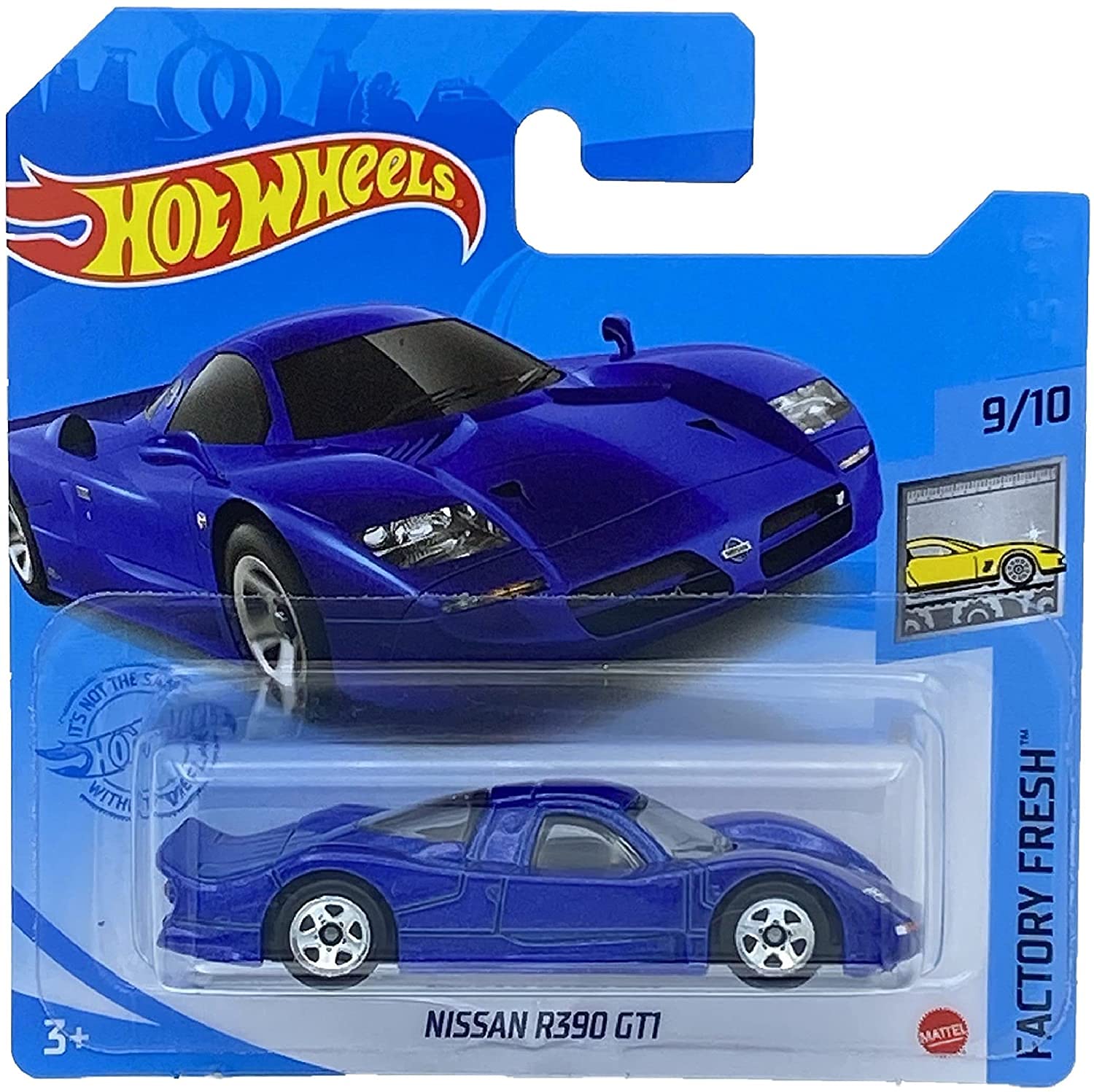 Nissan R390 Blue Hot Wheels 2021 138/250 (Short Card)