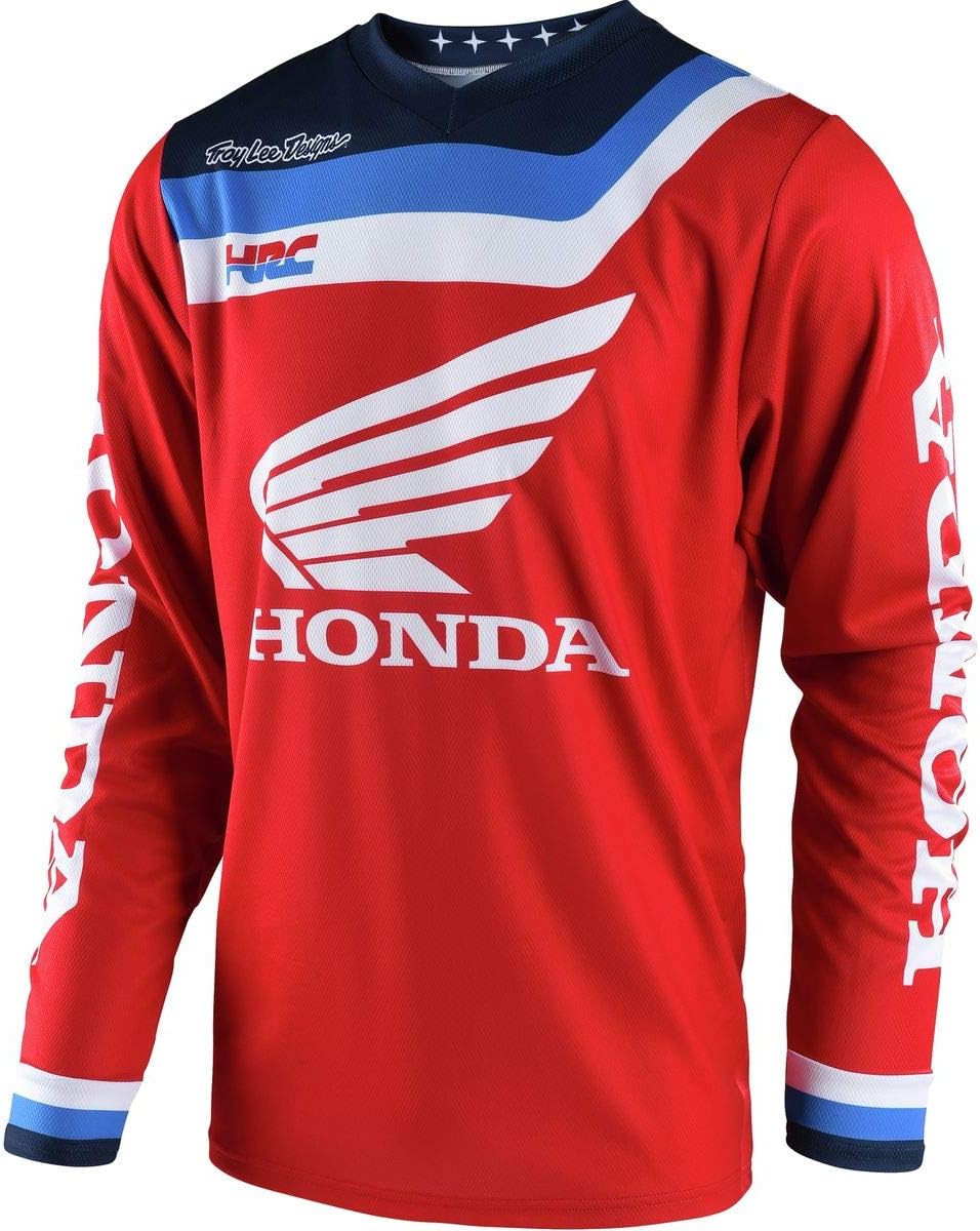 Amazon.com: Troy Lee Designs GP Air Prisma Honda Men's Off-Road Motorcycle Jersey - Red/X-Large 