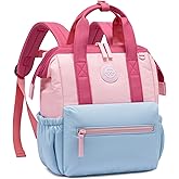 LOVEVOOK Toddler Backpack for Girls 2-4, Mini Preschool Backpack for Girls, Small Daycare Bag for Toddlers, Soft Lightweight Kids Travel Bookbag for Kindergarten