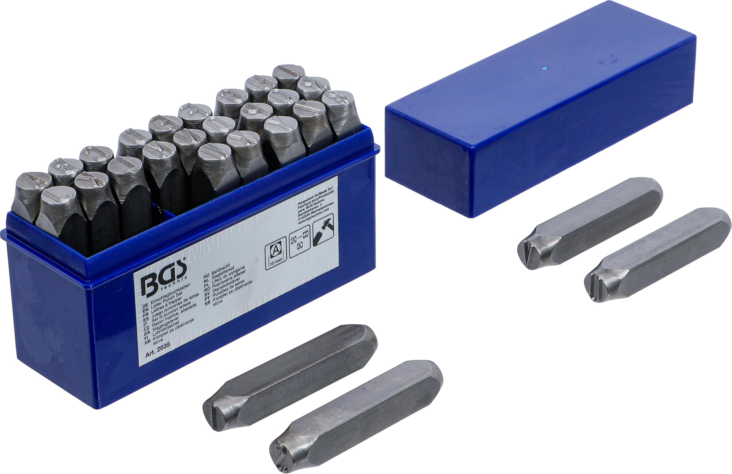 BGS 2035 | Letter Punch Set | 10 mm — image 1