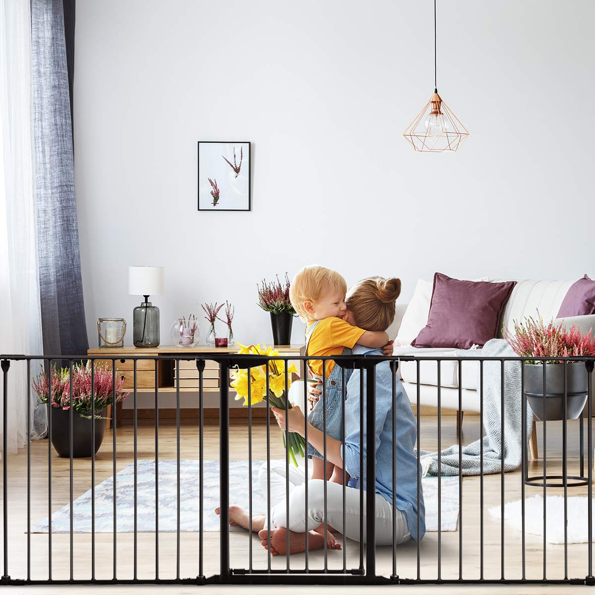 costway 8 panel playpen