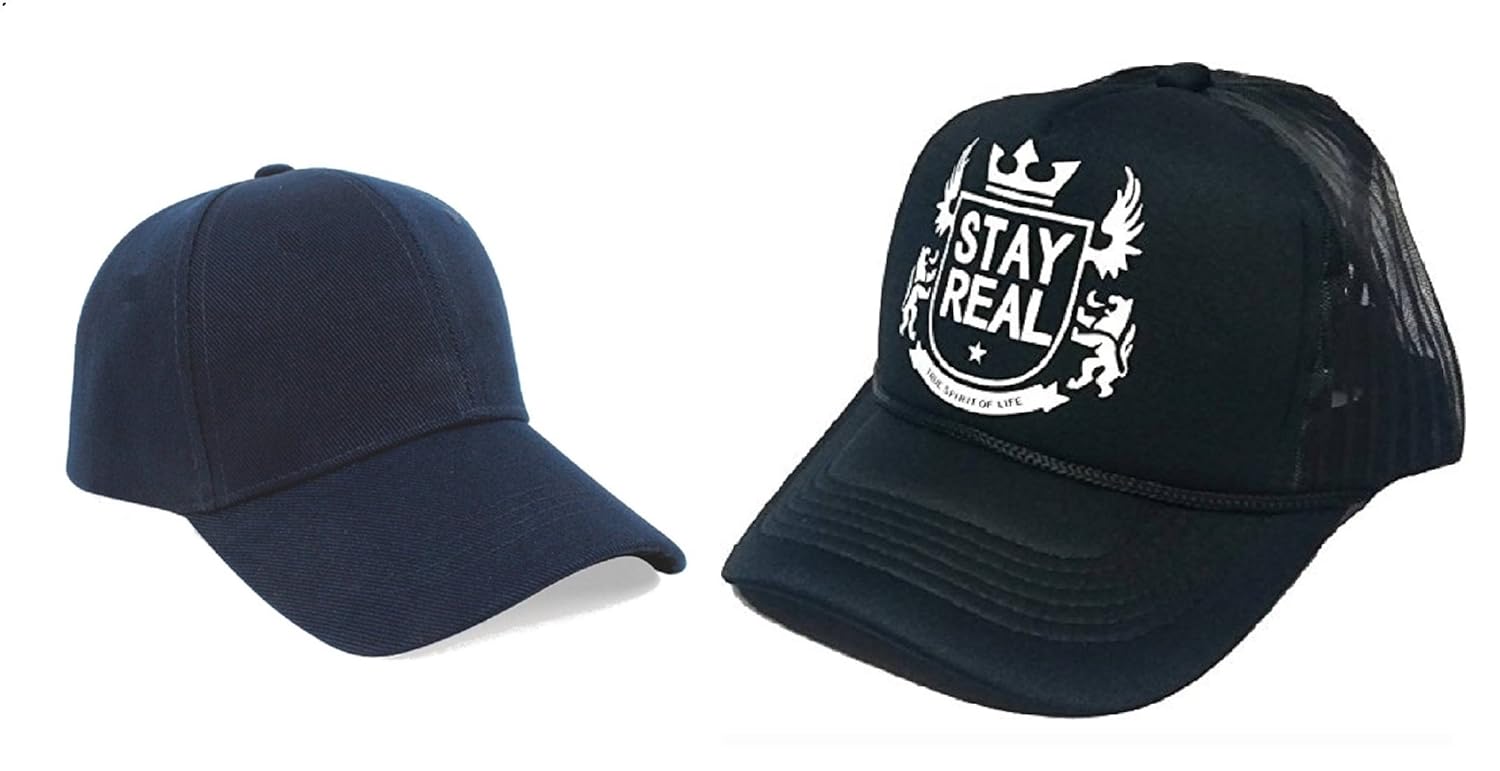 womens navy blue baseball cap