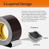 LLPT Duct Tape 50MM x 9M Yellow Premium Cloth Gaffer Tape DT601YL view 2