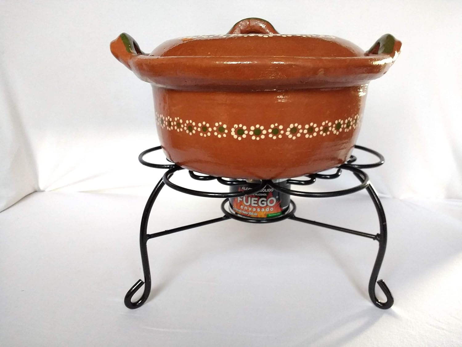 Cazuela Barro 2 Kg Para Guisos con Herreria, 3 Pack, 1 Sarape Amazon