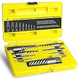 Topec 9 Piece Jumbo Spiral Flute Extractor -Easy