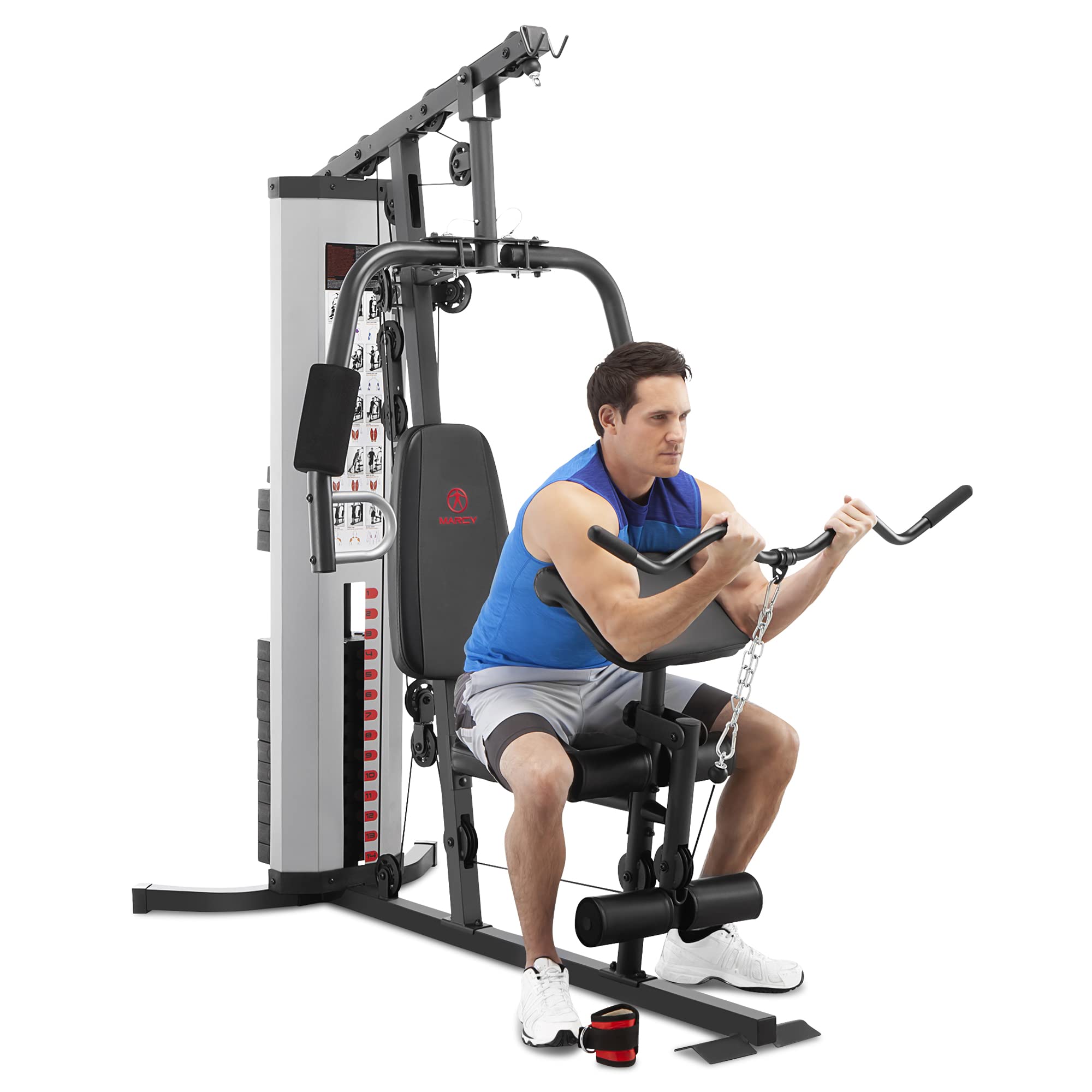 Photo 1 of Marcy MWM-988 Multifunction Steel Home Gym 150lb Weight Stack Machine