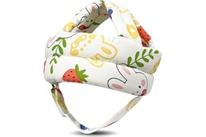 REFLYAWAY Baby Head Protector for Crawling Walking, Baby Helmet Adjustable No Bumps and Soft Cushion, Infant Safety Cap for Kid Learning to Walk