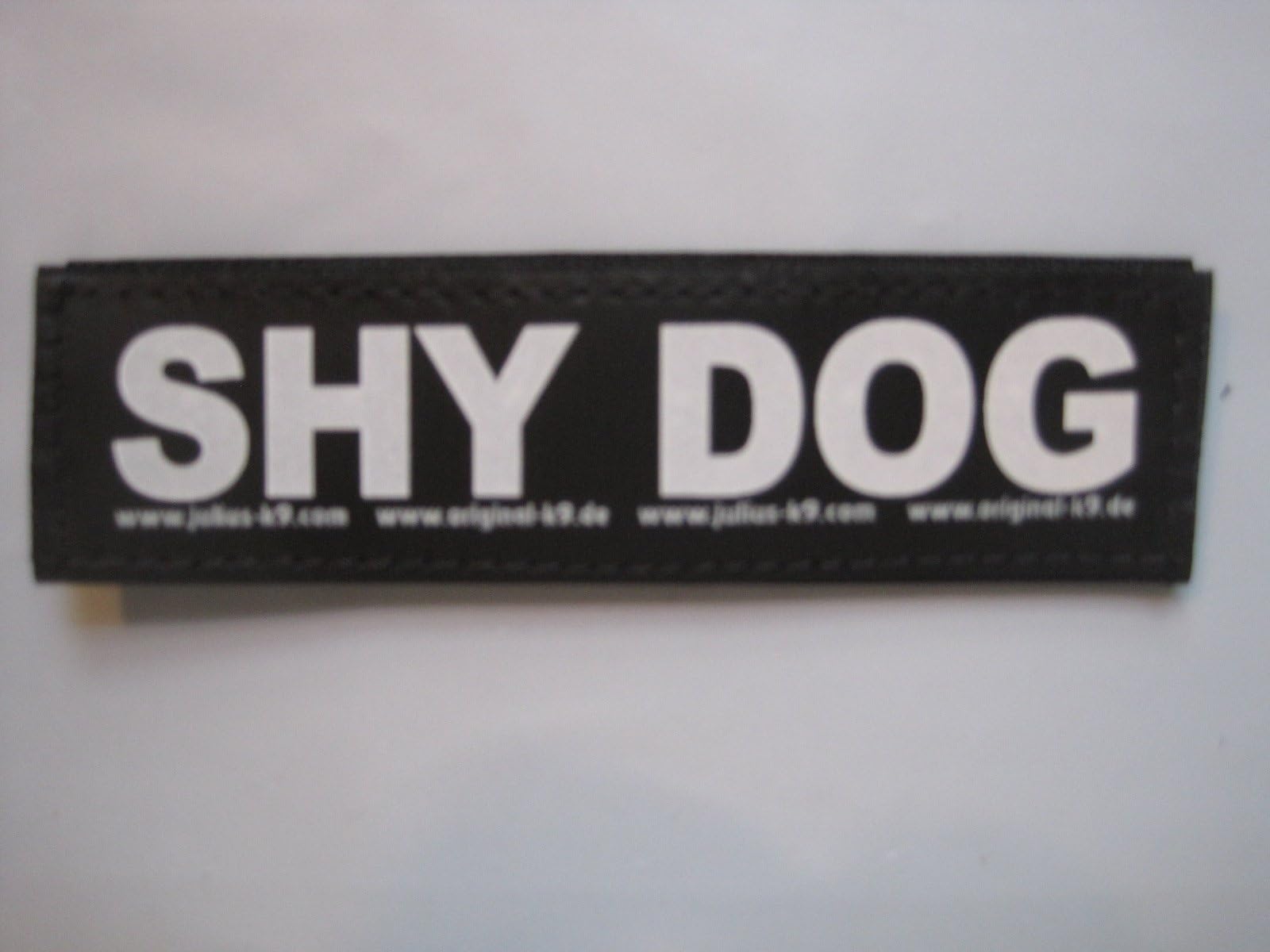 Labels Shy Dog (Small) Package of 2 Julius-K9 for Julius K-9 Harnesses
