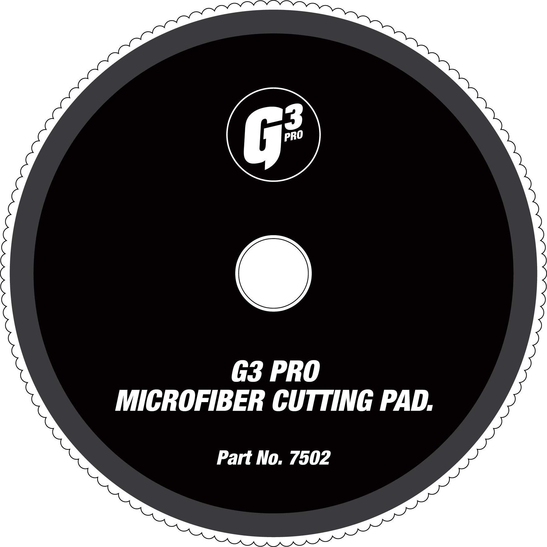 G3 Pro Microfibre Cutting Pad 150mm (7502) – Heavy Cut DA Polishing Pad for Hard OE Paints – Trapezoid Shape for Edge Visibility and Control, Ideal for Fast Swirl & Defect Removal