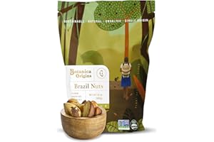 BOTANICA ORIGINS Botanica Raw Brazil Nuts, 24 oz | Whole | Unsalted | Wild | Non-GMO | Vegan, Keto and Paleo Friendly