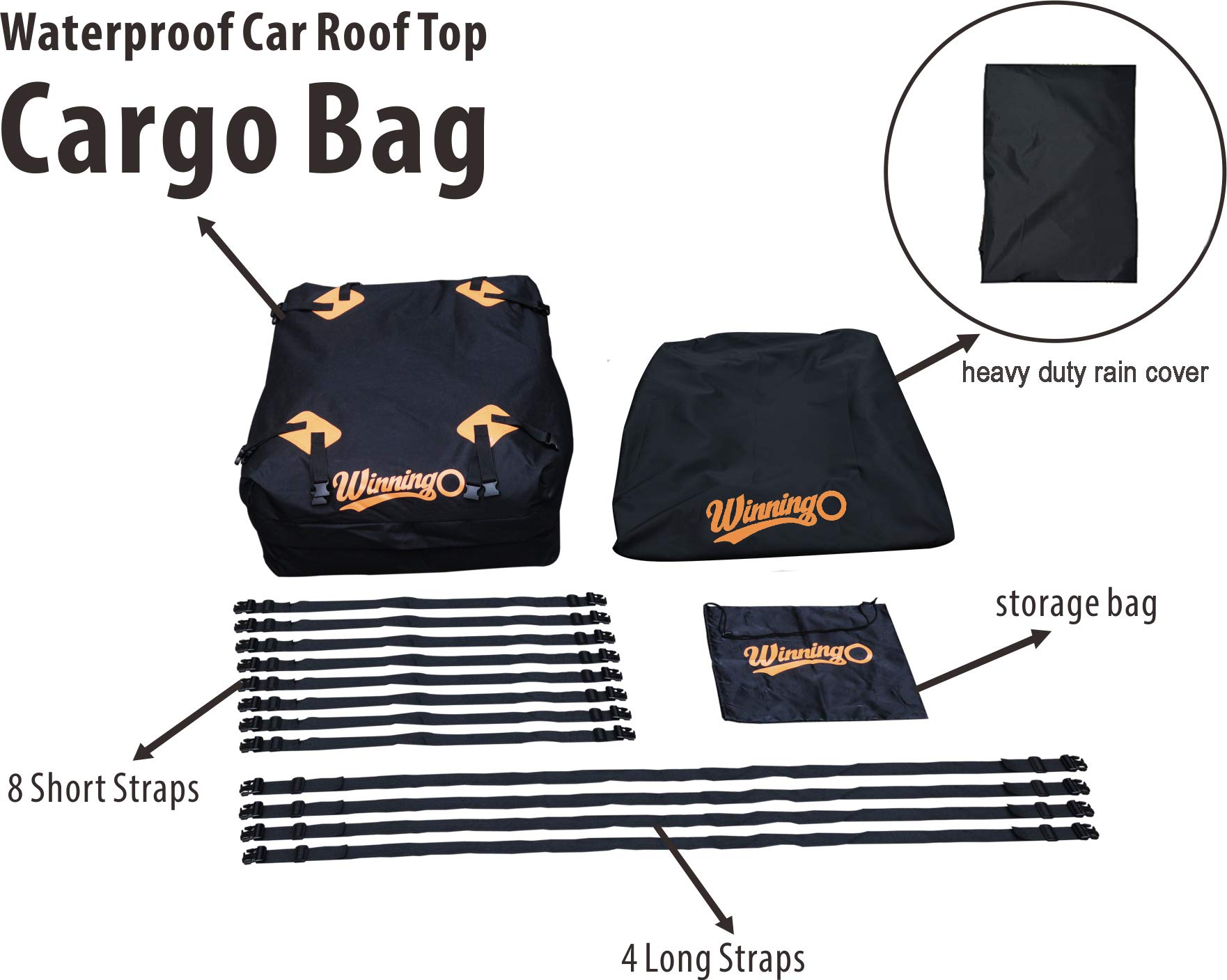 zacro car roof bag