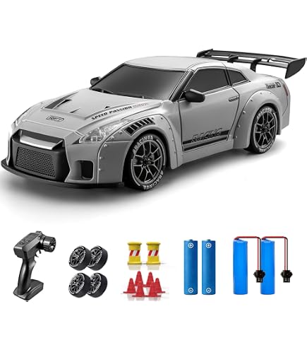 Amazon.com: ACAMMZAR RC Drift Car Pro Upgraded with Gyro, 1:24