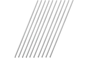 Litoexpe 10 Pack Fully Threaded Rod M3 x 150mm, 304 Stainless Steel Right Hand Threaded Rods Bar Studs