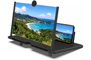 HD Screen Magnifier Version, 2026 New Screen Magnifier for Cell Phone, Movies, Videos, and Gaming, Amplifier Desktop Magnifyi