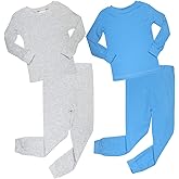 Arctic Hero Boys Thermal Underwear Set - 4 Piece Waffle Knit Long Sleeve Thermal Shirt & Long Johns for Toddlers (12M-4T)