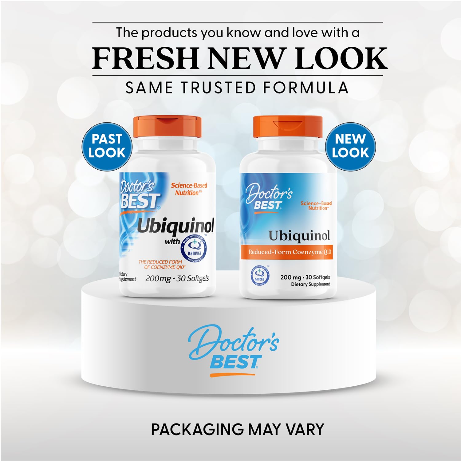 Doctors Best Ubiquinol, Reduced-Form Coenzyme Q1, 200 mg, Non-GMO, Gluten Free, Soy Free 30 Softgels