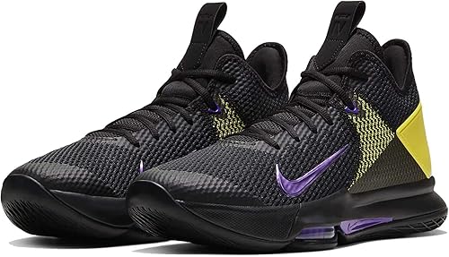 lebron witness 4 purple and yellow