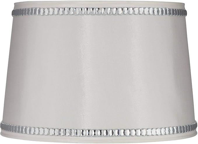 white drum lamp shade spider