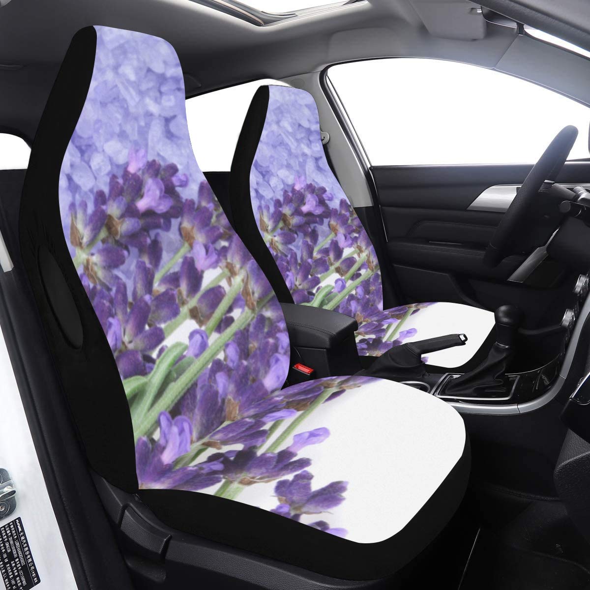 Large Car Cover Purple Bunch Lavender Flowers Blossom XL