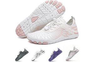 RUFONE Hike Barefoot Shoes for Women Men Breathable & Non-Slip Athletic Footwear Wide Toe Water Shoes,Designed for Walking,Running&Swimming