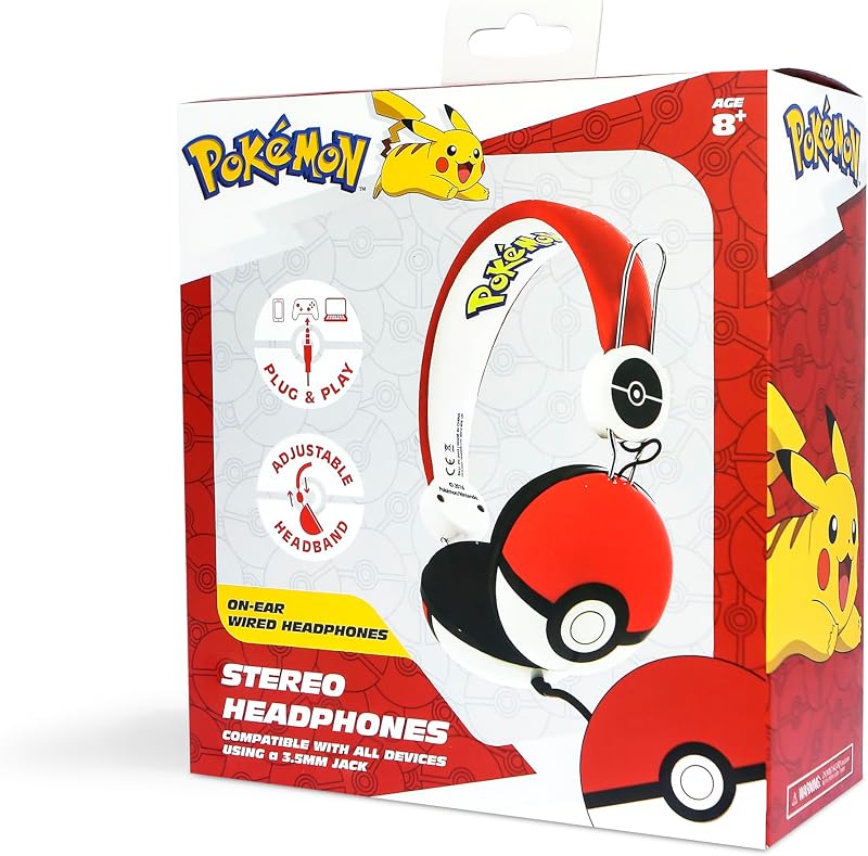 Taille Unique Pokeball Rot