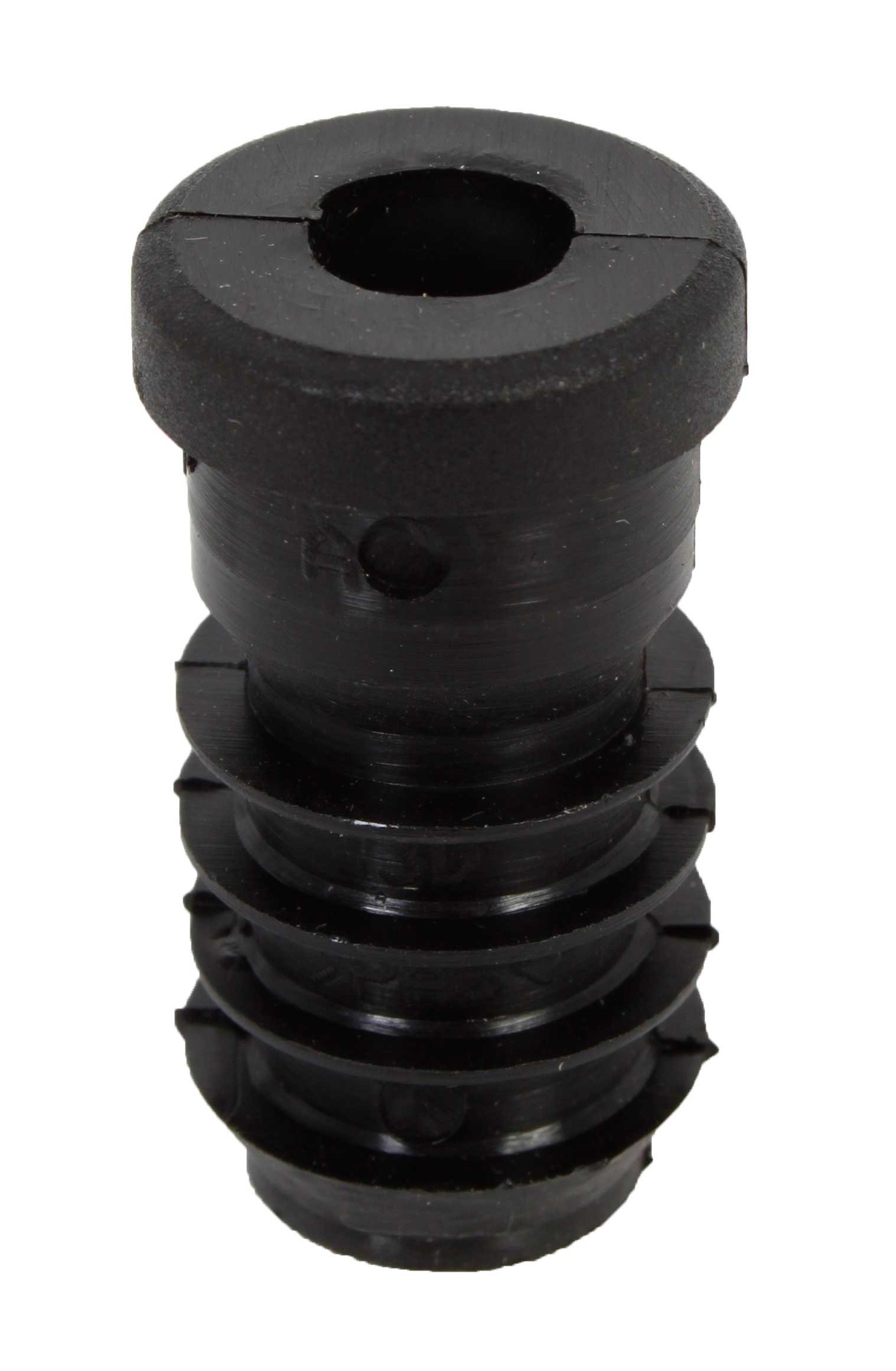 GAH-Alberts 426828 Thread plug - for the closure of round tubes, plastic, black, diameter: 20 mm, thread: M8 / 16 pieces