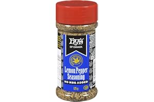 HYS of Canada, Lemon Pepper Seasoning, 125g