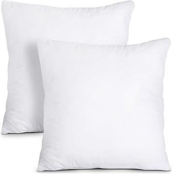 Amazon Com Utopia Bedding Throw Pillows Insert Pack Of 2 White