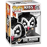 Funko Pop! Sayings: The Demon - (Rock and Roll All Nite) - KISS - Collectable Vinyl Figure - Gift Idea - Official Merchandise - Toys for Kids & Adults - Music Fans - Model Figure for Collectors