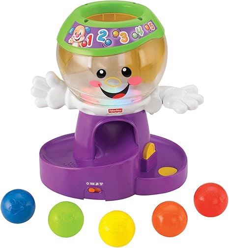 Amazon フィッシャープライス にこにこ ラーニング バイリンガルのくるくるボールマシン Cbj77 英語 外国語 おもちゃ
