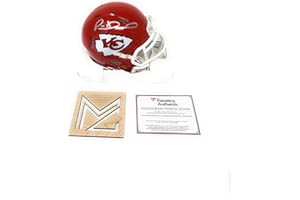 MISTER MANCAVE Patrick Mahomes Kansas City Chiefs Signed Autograph Speed Mini Helmet Fanatics Authentic Certified