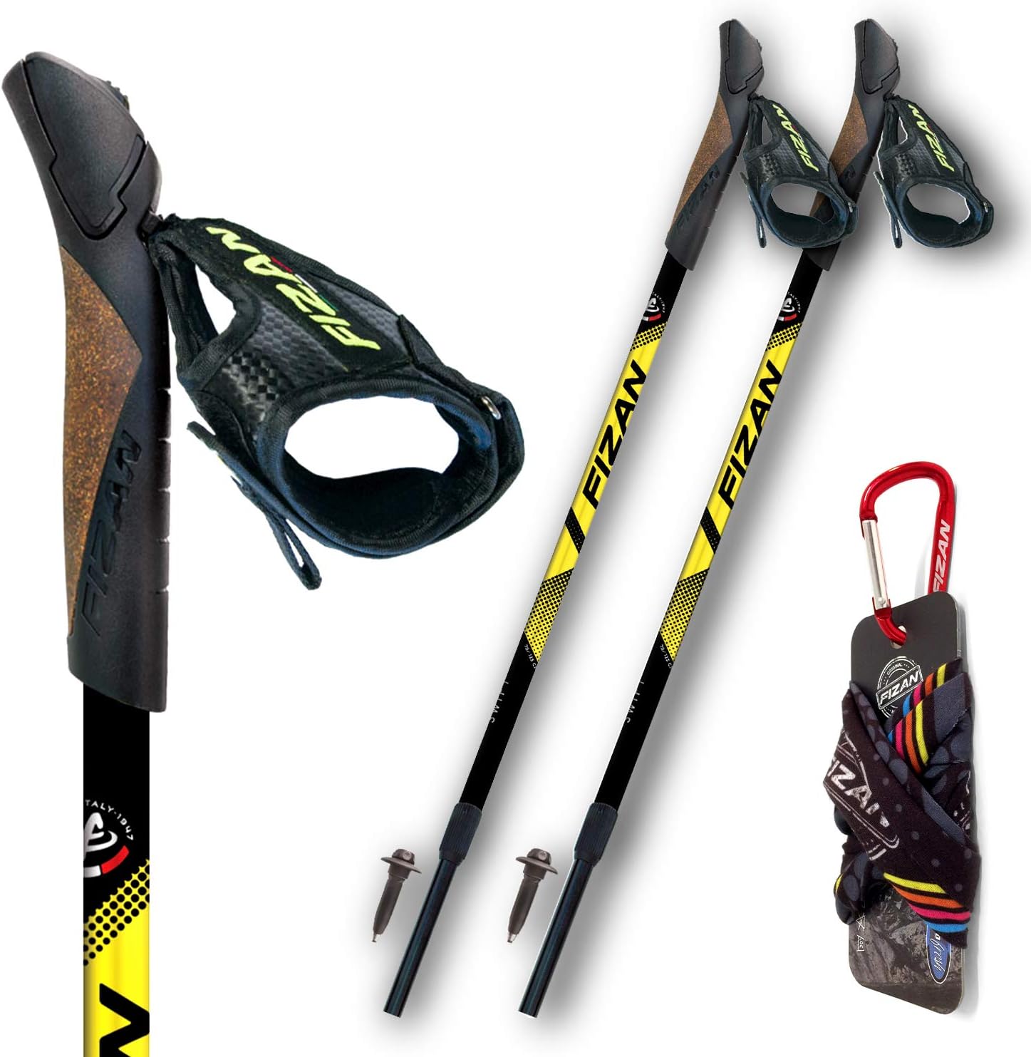 Fizan Model Speed, Swift Ultralight Adjustable Aluminium Nordic Walking