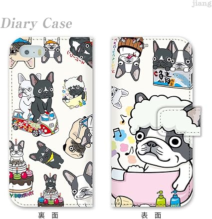 Amazon Iphone6 4 7inch ダイアリーケース 手帳型 ケース カバー スマホケース ジアン Jiang イラストかわいい けいすけ パグ 86 Ip6 Ds0004 ケース カバー 通販