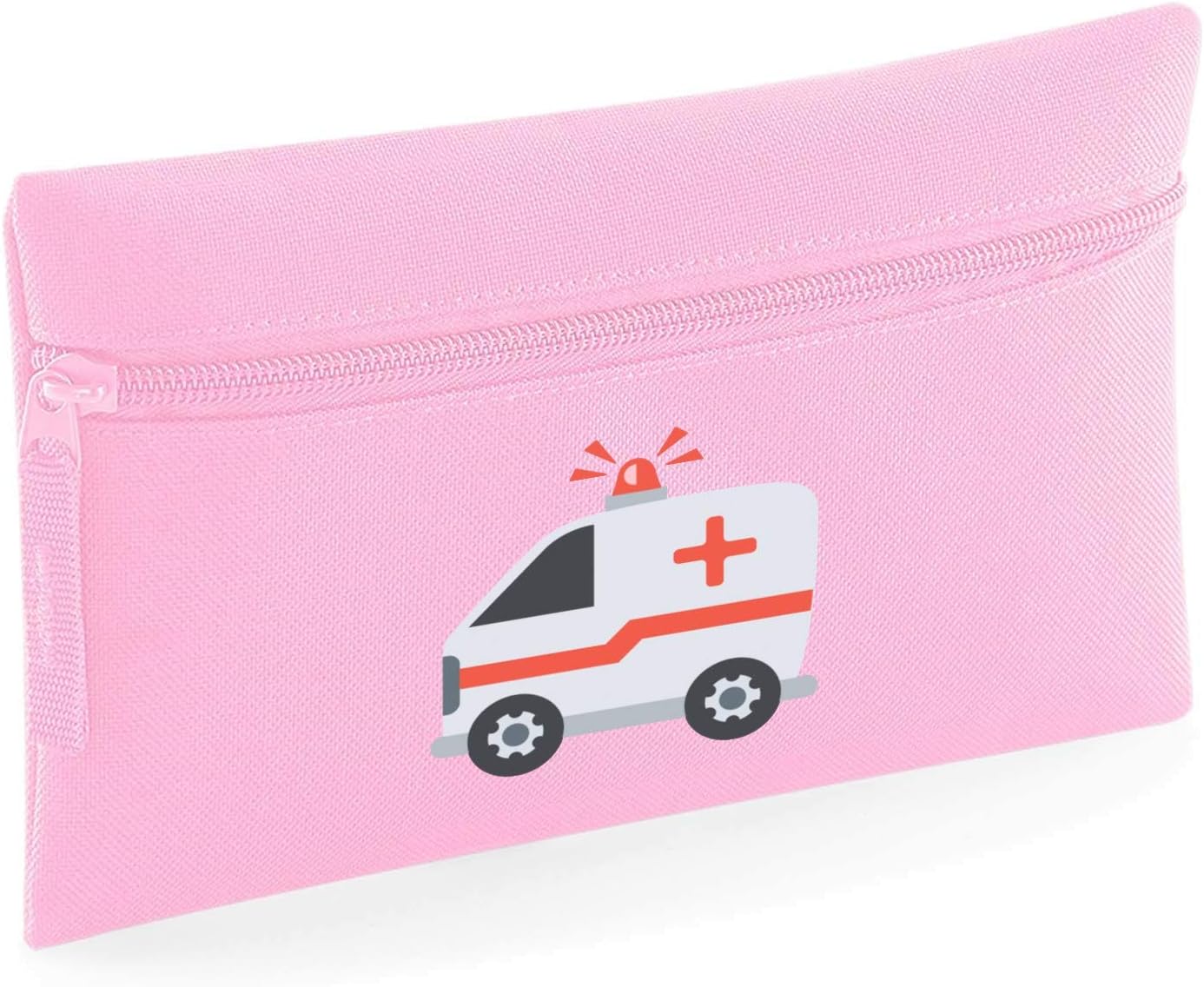 Apparel Printing Emoji Ambulance Small Flat Pencil Case
