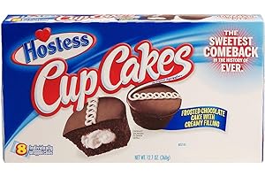 Hostess 8-ct. CHOCOLATE CUP CAKES, 3 boxes total (24 individually-wrapped cakes)