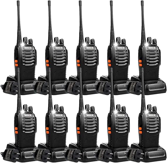 Amazon Com Retevis H 777 Two Way Radios Long Range Rechargeable
