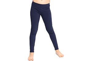STRETCH IS COMFORT Oh So Soft Solid Youth Girls and Plus Size Leggings | Comfortable Fit for Everyday Activities | Size 2-16
